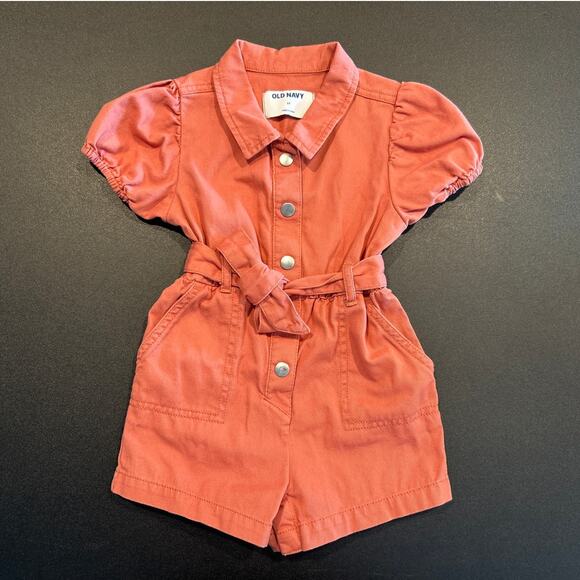 Bundle of 5 - 3 Rompers, 1 Bubble, 1 Dress, Toddler Girl Size 2T, Various Brands - Picture 10 of 12